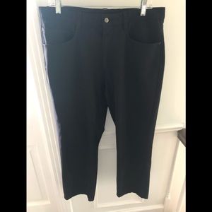Footjoy Athletic Fit 34 Black Golf Pants